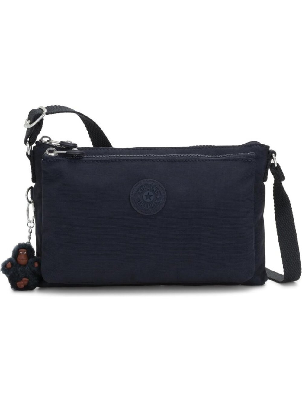 Lightweight Nylon Crossbody Bag with Adjustable Strap, Stylish Printed Design